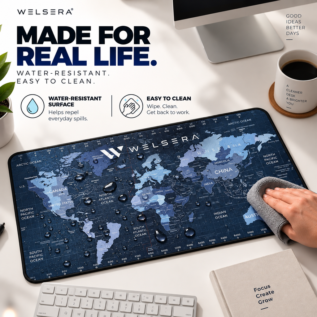 Welsera World Explorer Desk Mat