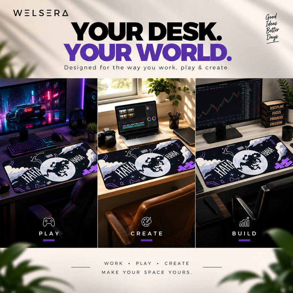 Welsera Cosmic Joker Desk Mat