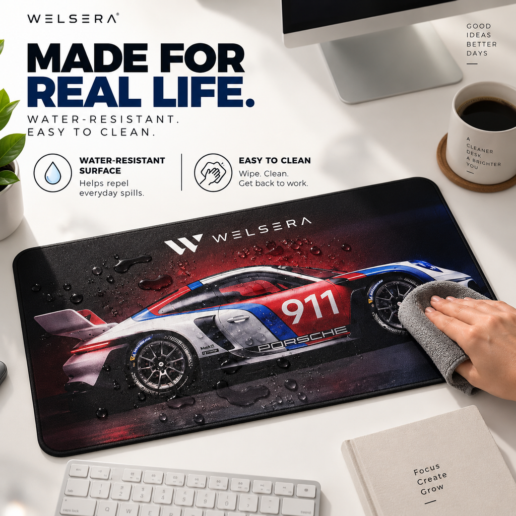 Welsera Porche 911 Desk Mat