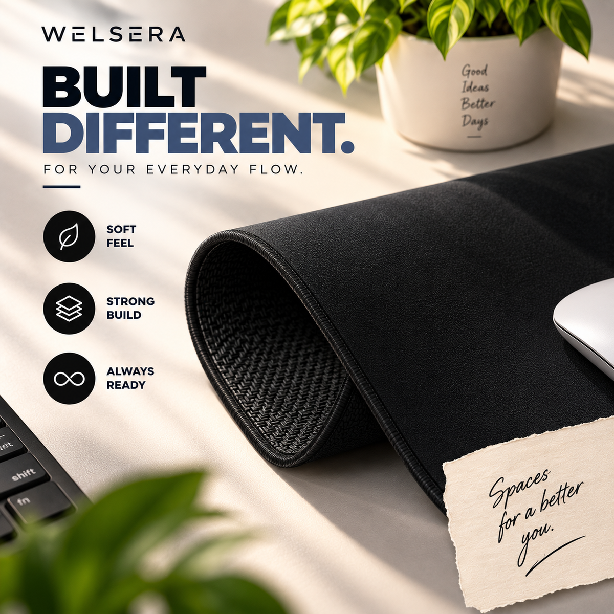 Welsera Music Panda Mouse Pad