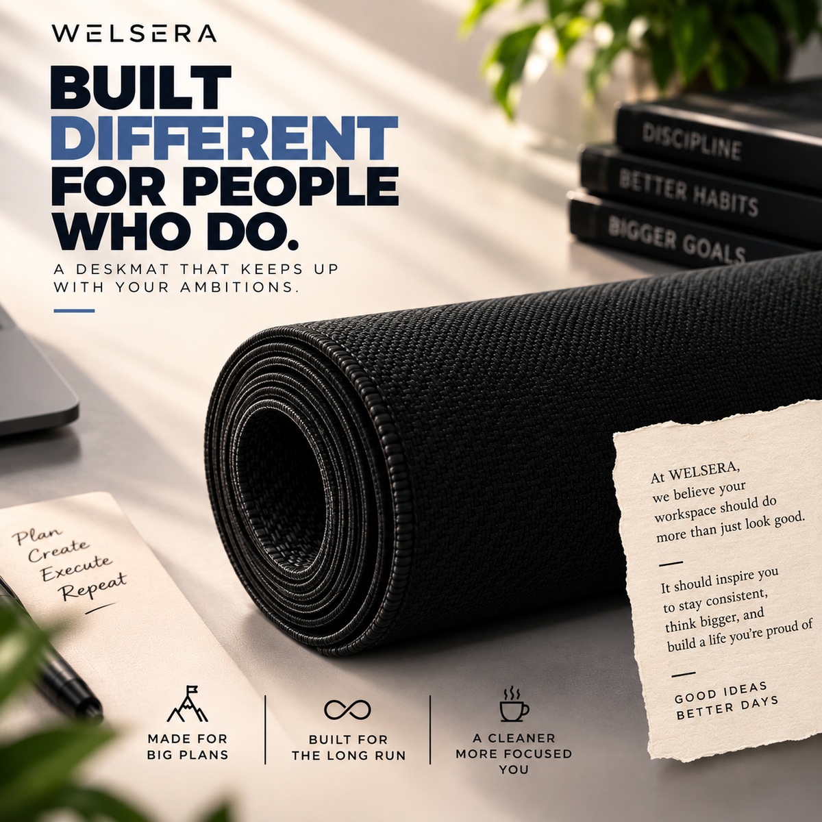 Welsera Atlas Pro Desk Mat