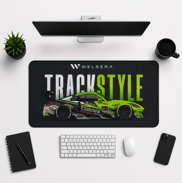 Welsera TrackStyle Racing Desk Mat