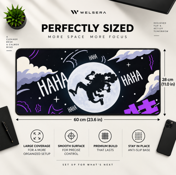 Welsera Cosmic Joker Desk Mat
