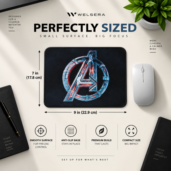 Welsera Avengers Mouse Pad