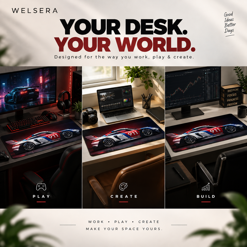 Welsera Porche 911 Desk Mat